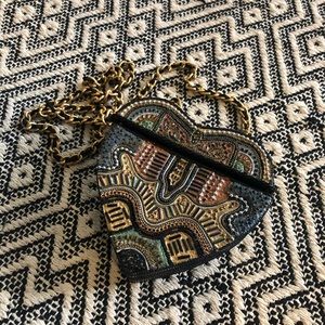 A funky statement crossbody
